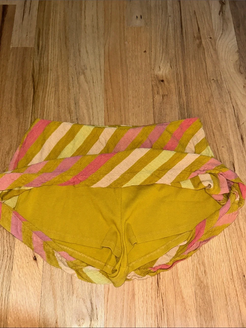 Free-est My Little Micro Mini Stripe Skort